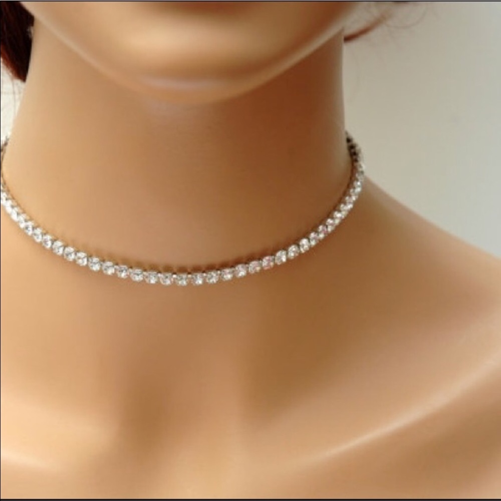 🆕Spring❤️HP. Single strand tennis necklace - Picture 2 of 7